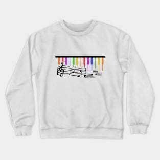 Piano Music Crewneck Sweatshirt